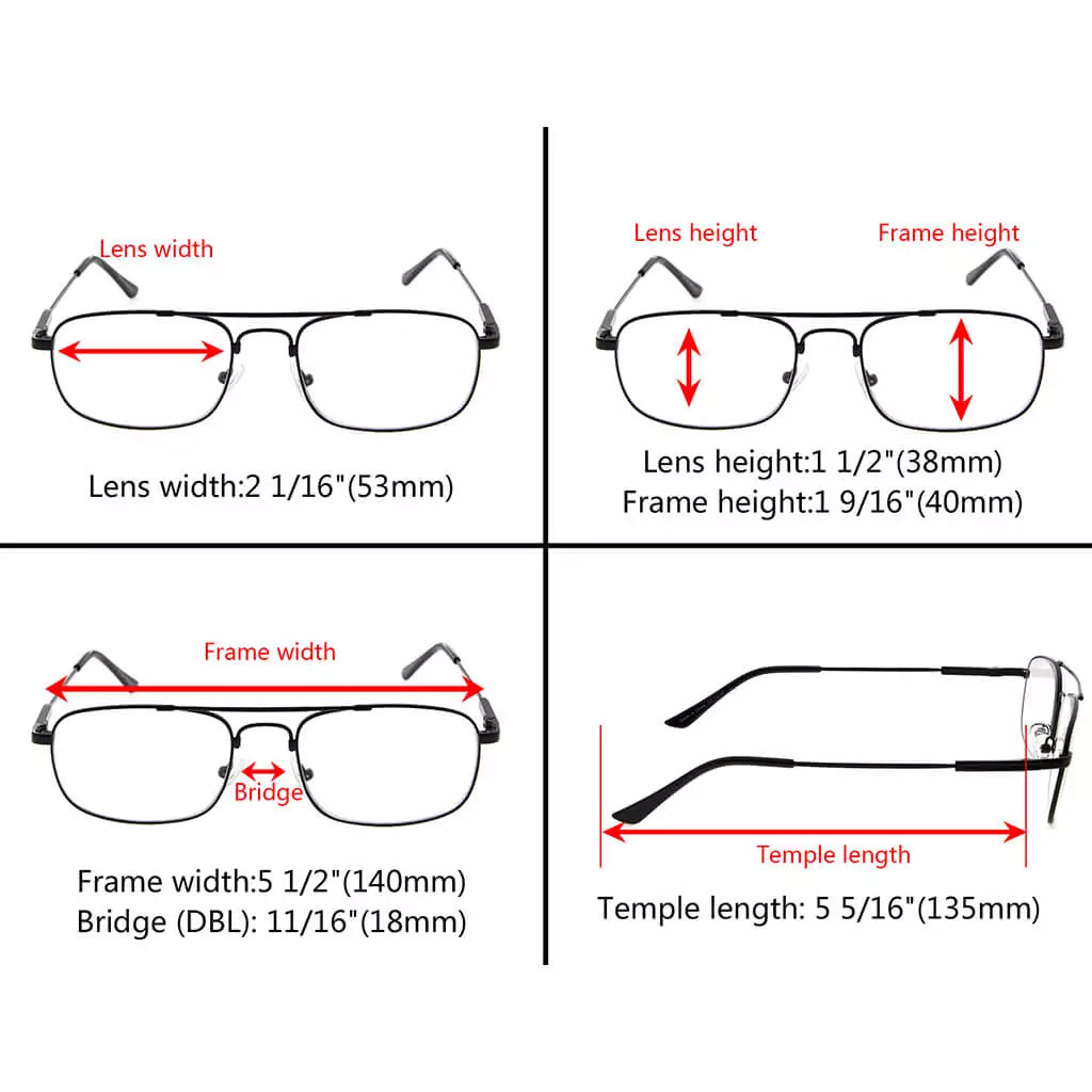 Pilot Wirerim Titanium Glasses Women Men