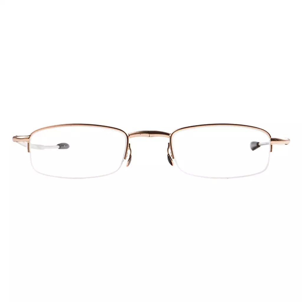 Half-rim Fold-up Reading Glasses Women Men
