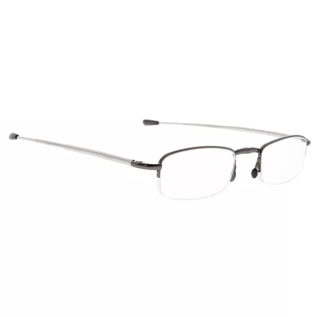 Half-rim Fold-up Reading Glasses Women Men