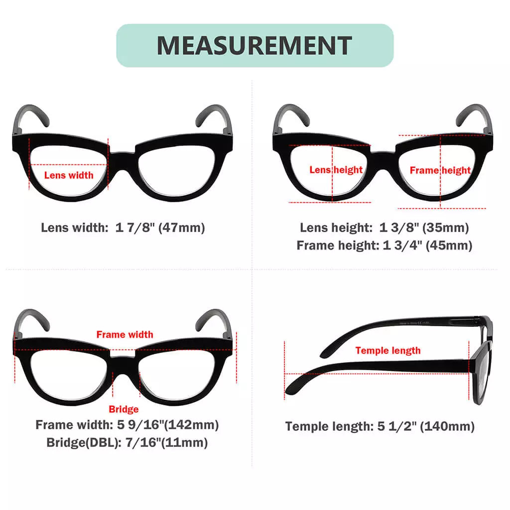 Half Moon Design Glasses Women