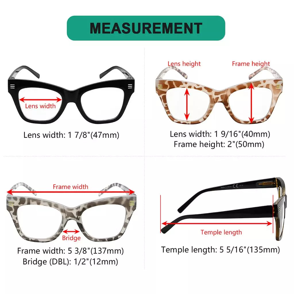 Cat-eye Reading Glasses for Women