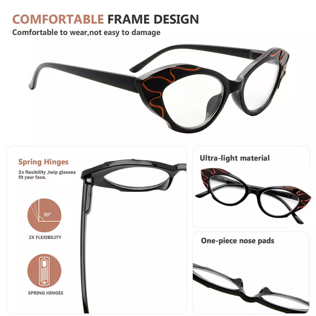 Cat Eye Glasses for Women