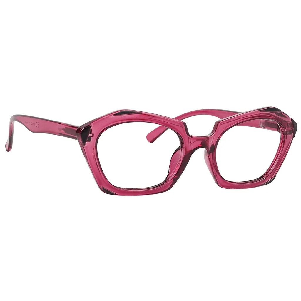 Oval Lens Design Reading Glasses Women with Spring Hinges