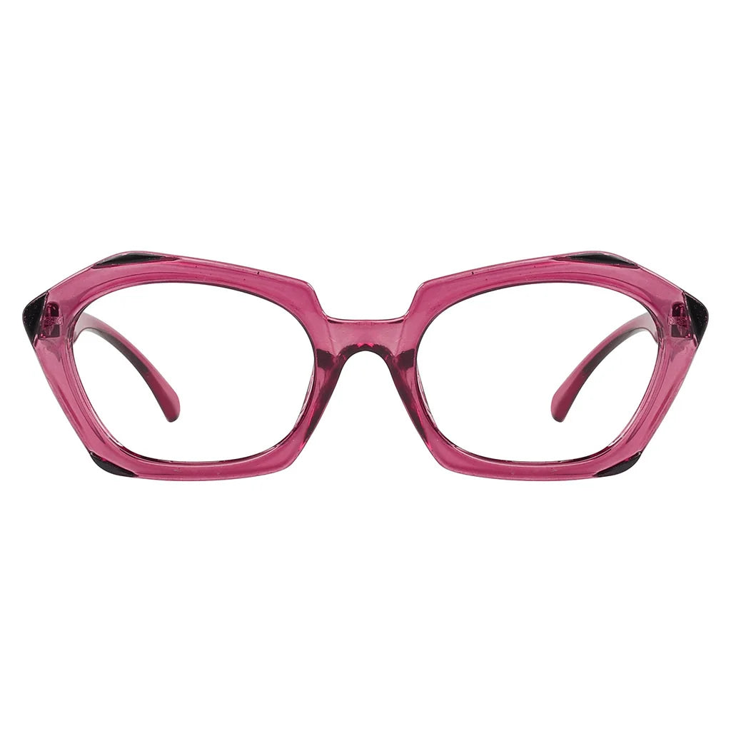 Oval Lens Design Reading Glasses Women with Spring Hinges