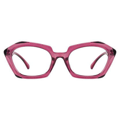 Oval Lens Design Reading Glasses Women with Spring Hinges