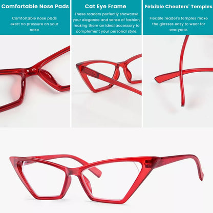 Cat Eye Reading Glasses Women