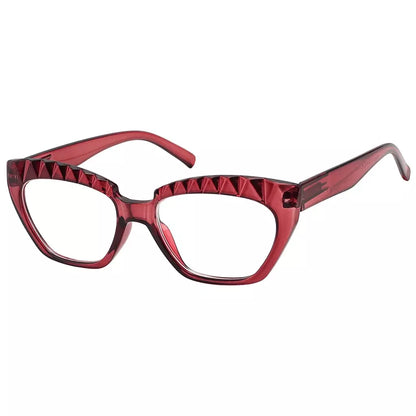 Cateye Reading Glasses for Women Spring Hinges