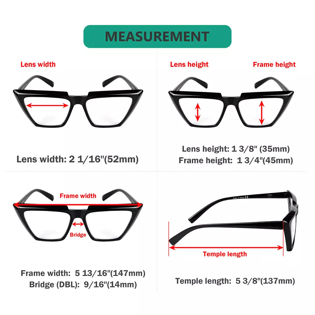 Cat-Eye Reading Glasses Women