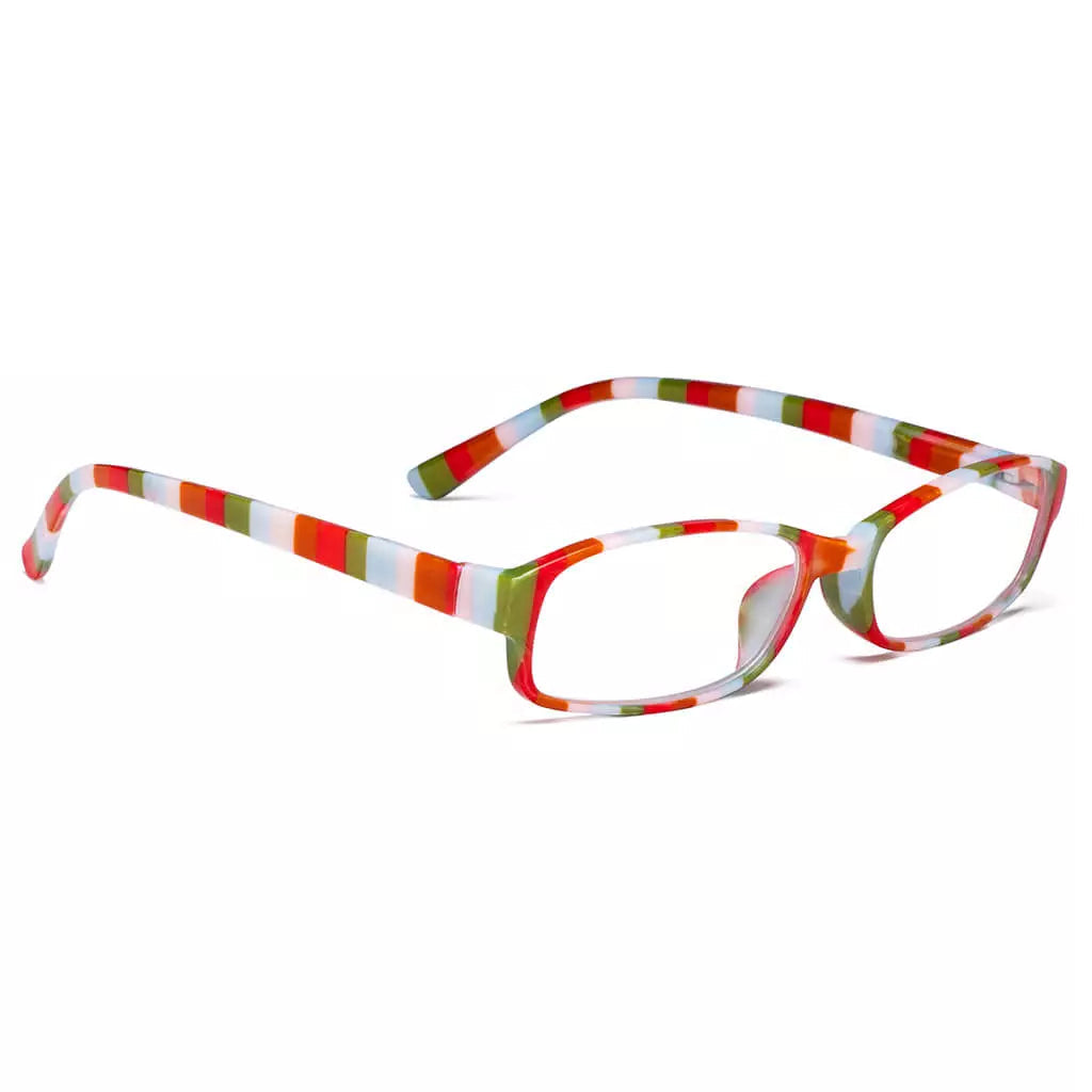 Small Striped Reading Glasses for Women