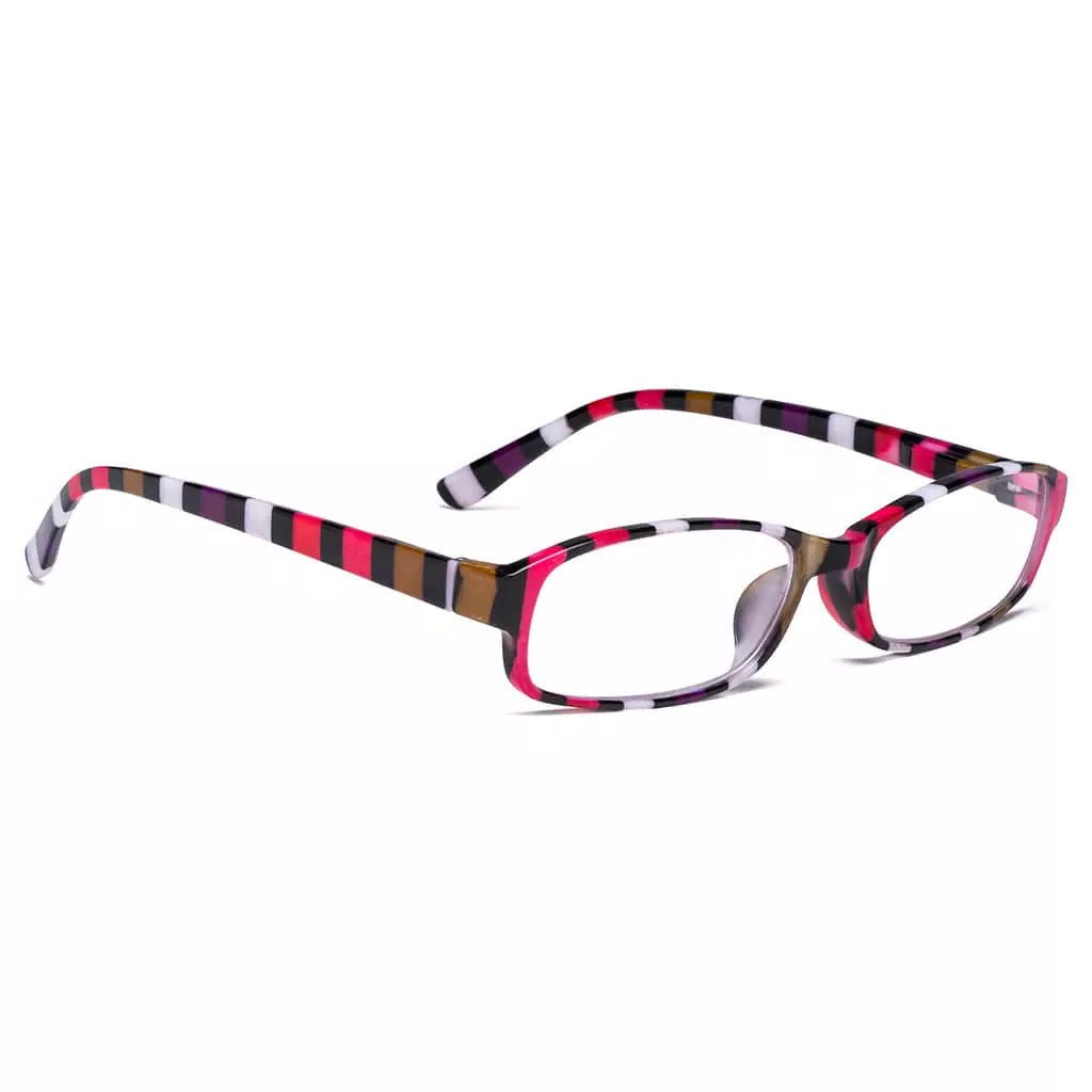 Small Striped Reading Glasses for Women