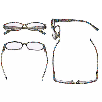 Small Floral Pattern Reading Glasses for Women