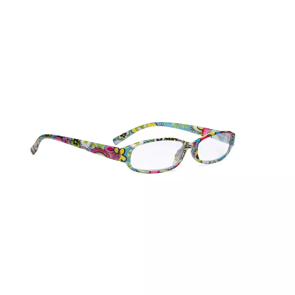 Small Floral Pattern Reading Glasses for Women