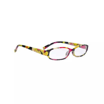 Small Floral Pattern Reading Glasses for Women
