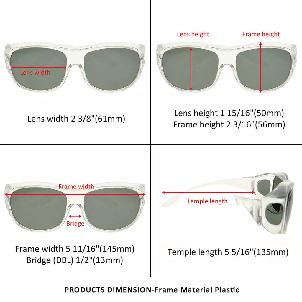 Chic Fitover Sunglasses Polarized Women Men