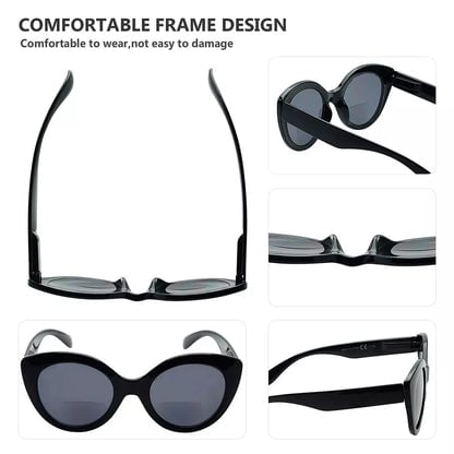 Round Bifocal Sunglasses Women