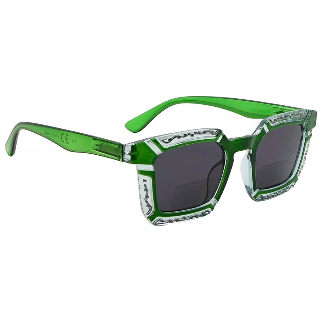 Square Bifocal Sunglasses Women