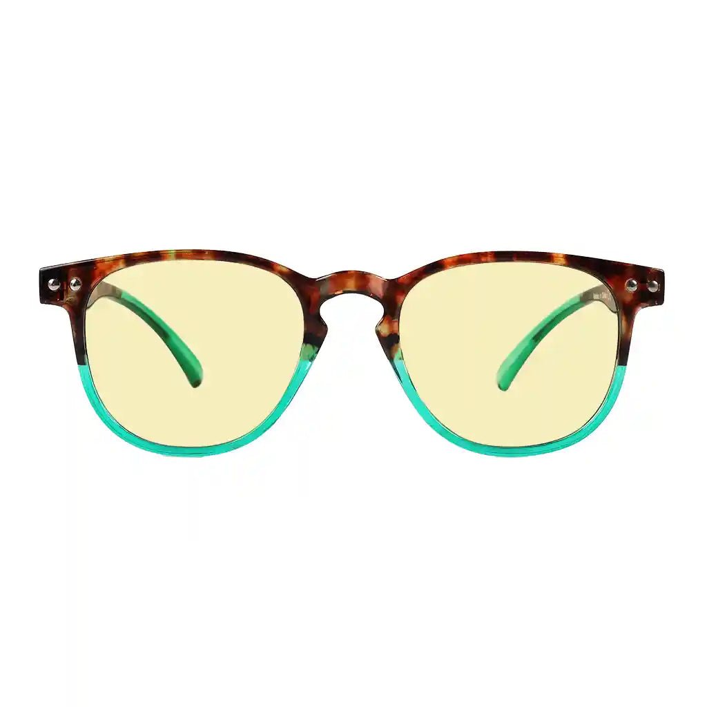 Yellow Tinted Blue Light Blocking Reading Glasses For Women