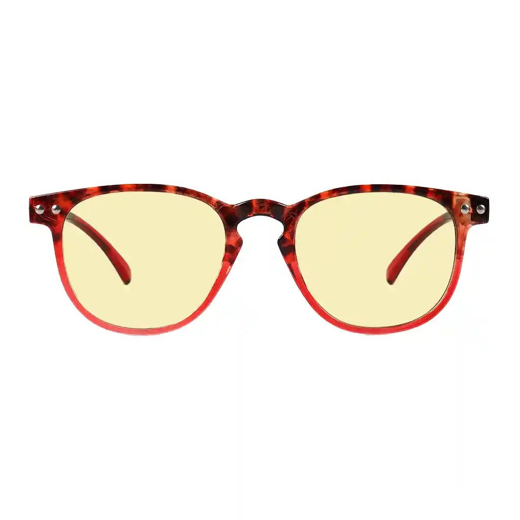 Yellow Tinted Blue Light Blocking Eyeglasses For Women