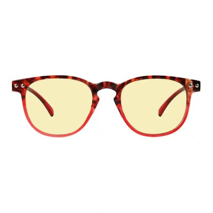 Yellow Tinted Blue Light Blocking Reading Glasses For Women