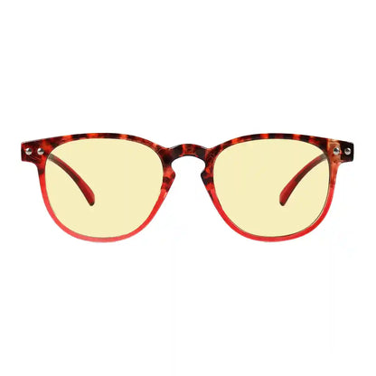 Yellow Tinted Blue Light Blocking Reading Glasses For Women