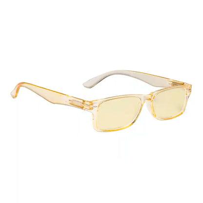 Yellow Tinted Blue Light Blocking Reading Glasses For Women