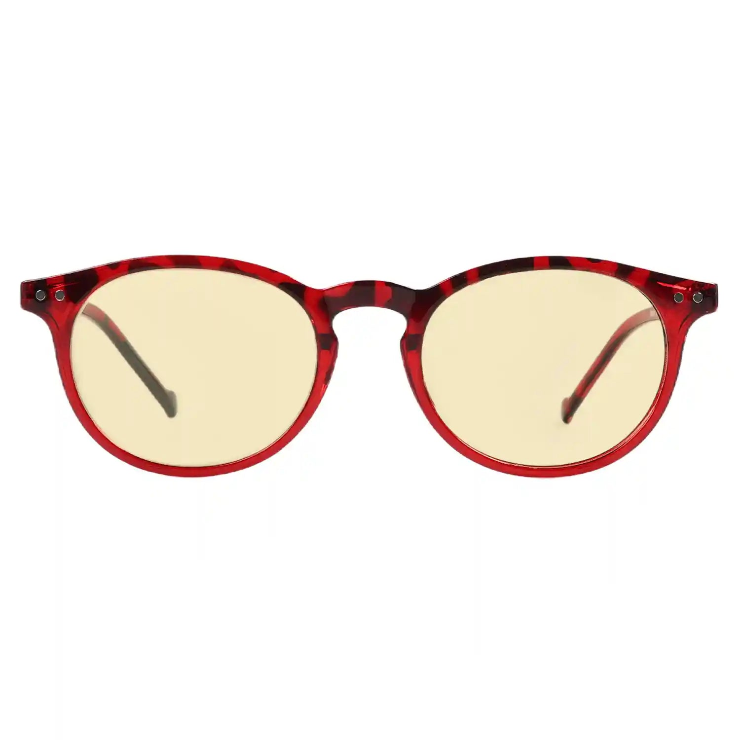 Oval Round Blue Light Blocking Glasses Women