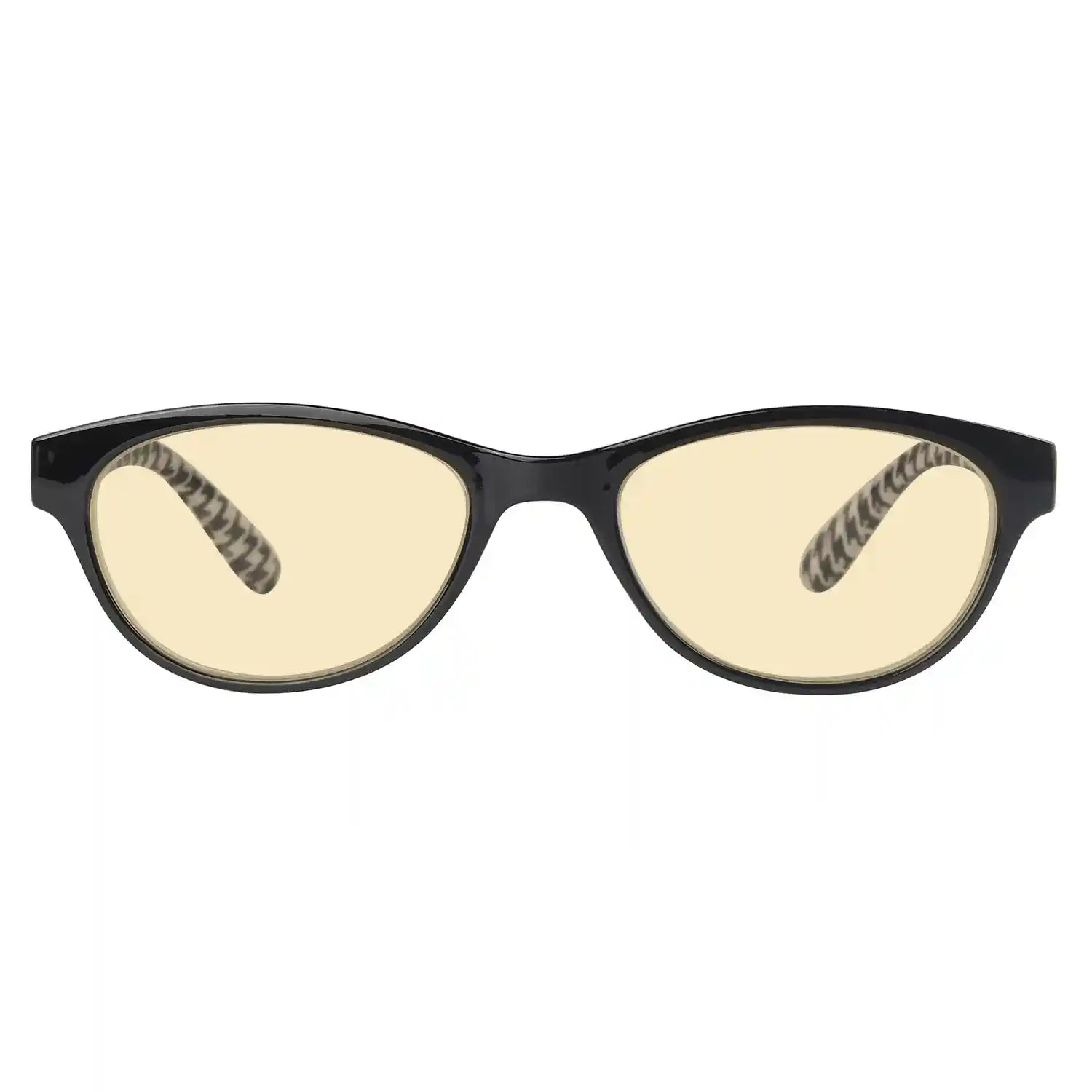 Cat-Eye Yellow Tinted Blue Light Blocking Reading Glasses For Women