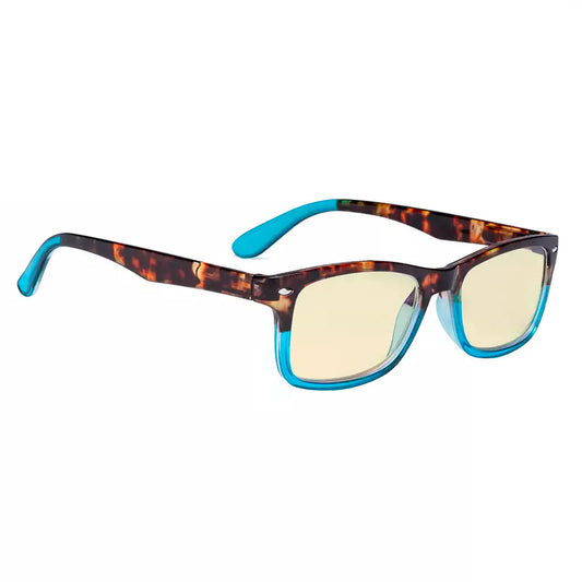 Yellow Tinted Blue Light Blocking Eyeglasses For Women