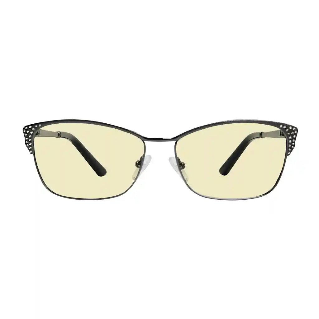 Blue Light Blocking Glasses Women Crystals Gemstones