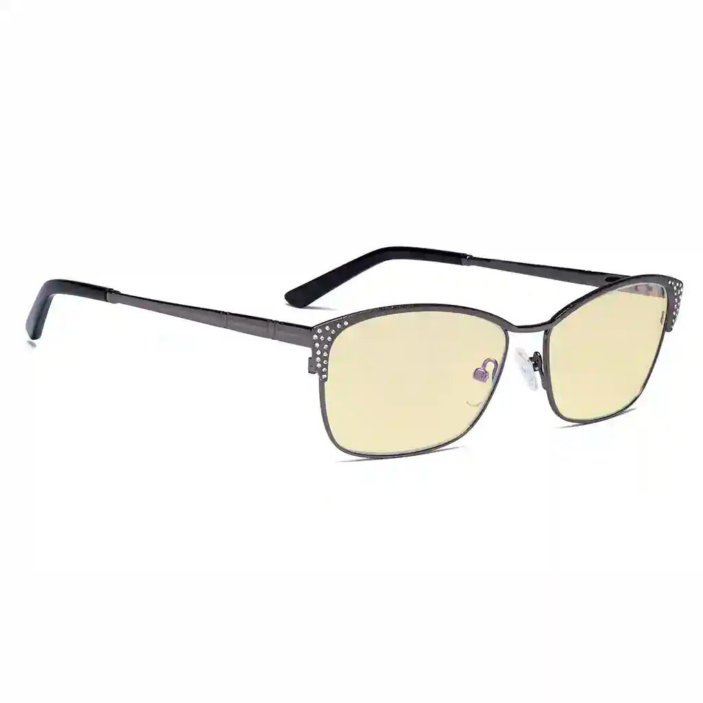 Blue Light Blocking Glasses Women Crystals Gemstones