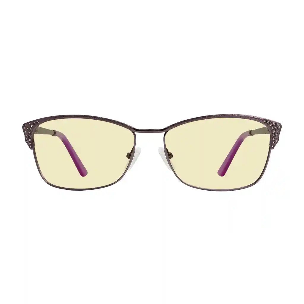 Blue Light Blocking Glasses Women Crystals Gemstones