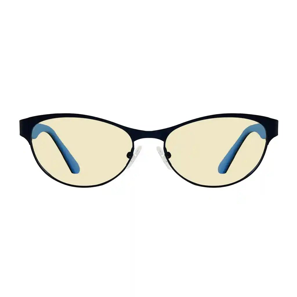 Pattern Cat-eye Blue Light Blocking Glasses Women