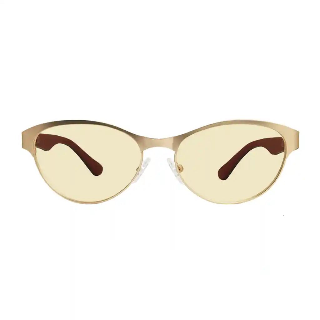Pattern Cat-eye Blue Light Blocking Glasses Women