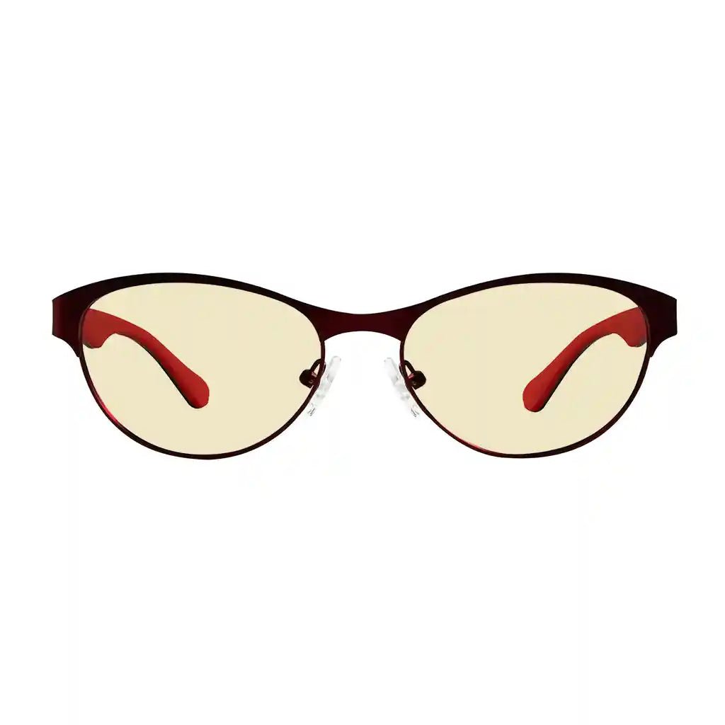 Pattern Cat-eye Blue Light Blocking Glasses Women