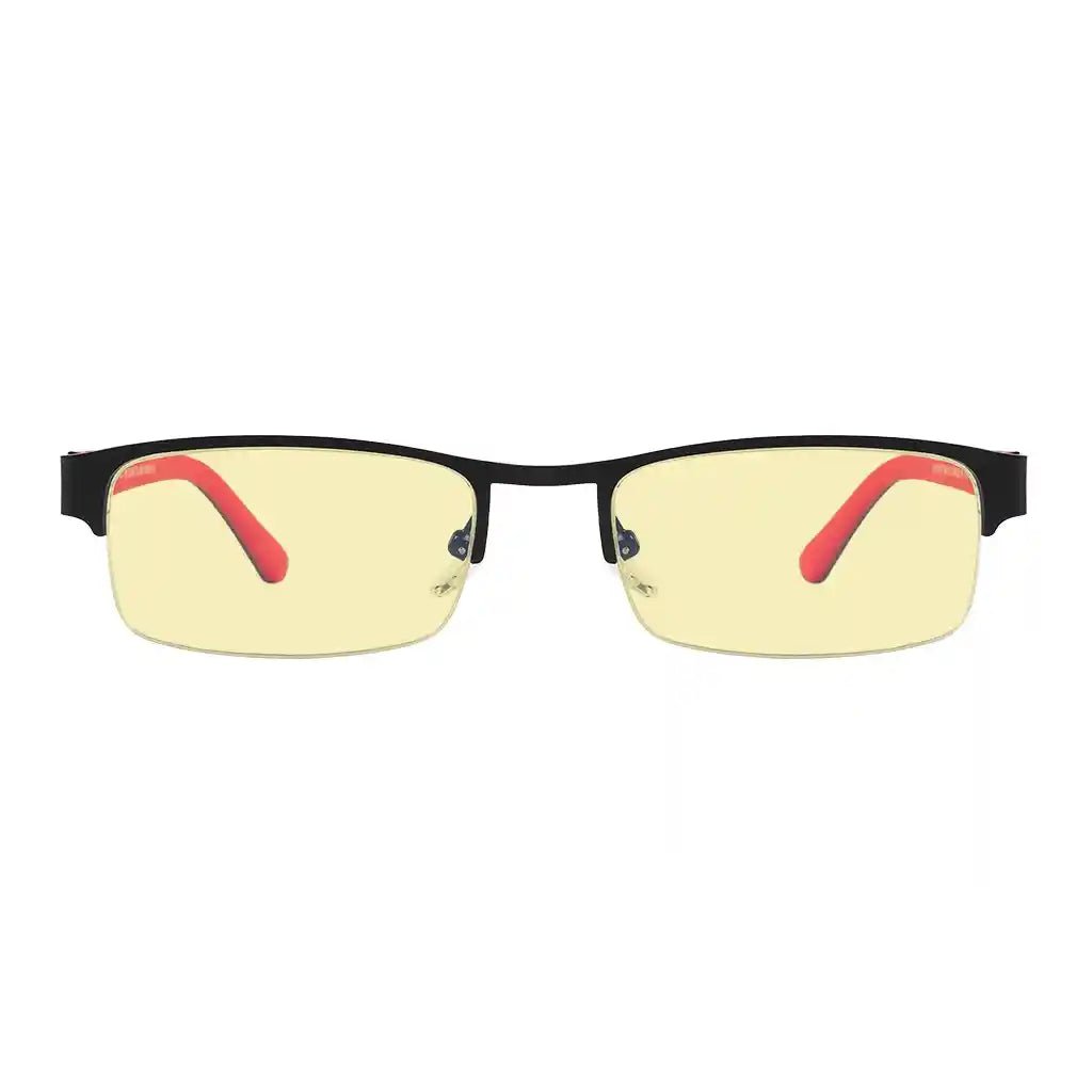 Half-rim Pattern Blue Light Blocking Glasses Women