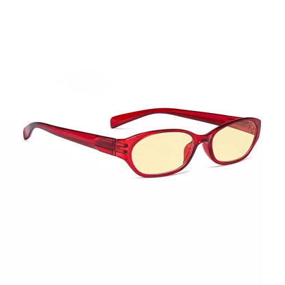 Rectangle Blue Light Blocking Reading Glasses Women
