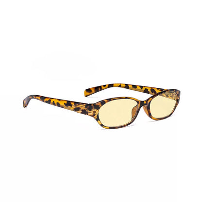 Rectangle Blue Light Blocking Reading Glasses Women