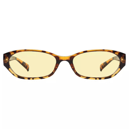 Rectangle Blue Light Blocking Reading Glasses Women