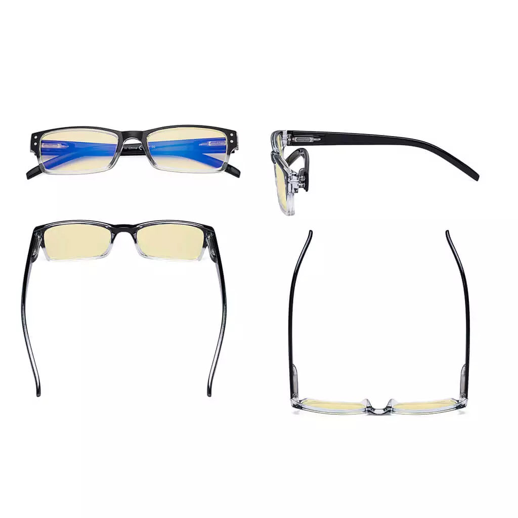 Chic Blue Light Blocking Reading Glasses Women Men
