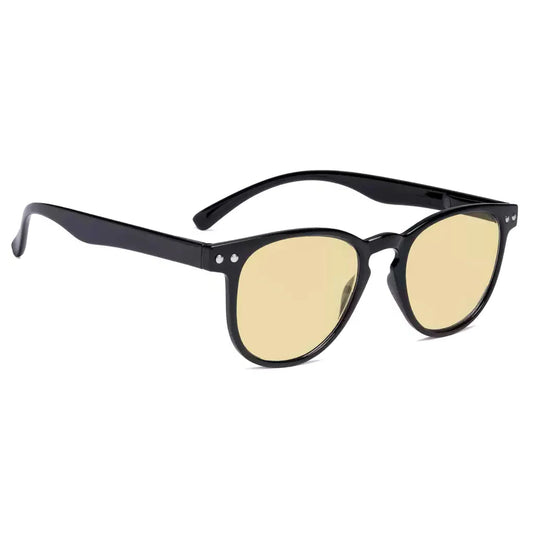 Oval Vintage  Blue Light Blocking Glasses Women Men