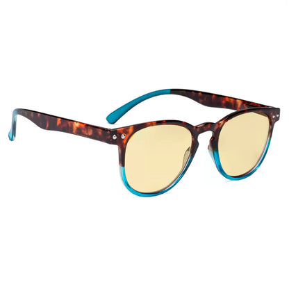 Oval Vintage Blue Light Blocking Reading Glasses Women Men