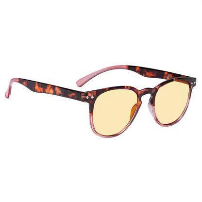 Oval Vintage Blue Light Blocking Reading Glasses Women Men
