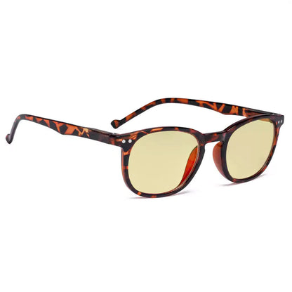 Oval Blue Light Blocking Reading Glasses Women Men