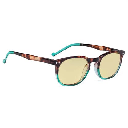 Oval Blue Light Blocking Glasses Women Men