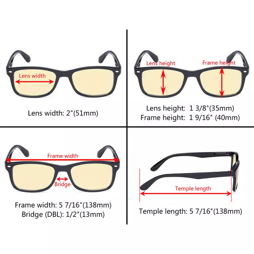 Classic Blue Light Blocking Reading Glasses Women