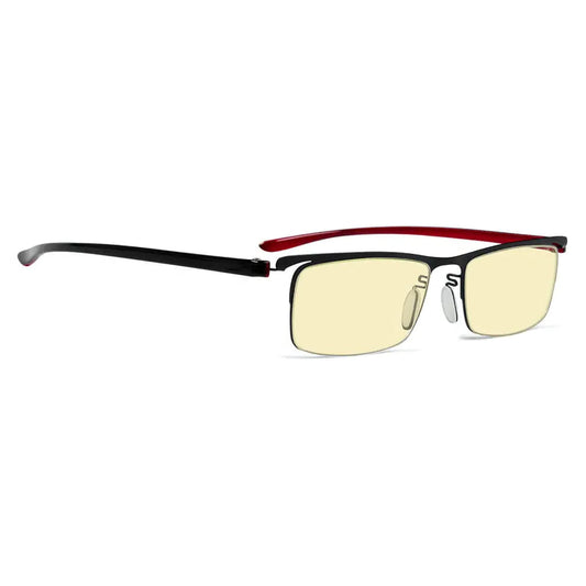 Semi-rimless Blue Light Blocking Glasses Women Men