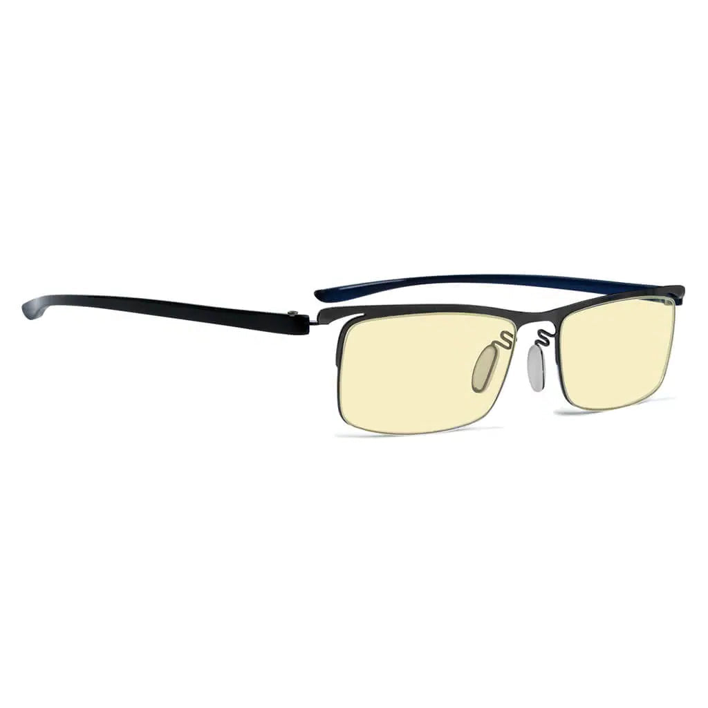 Semi-rimless Blue Light Blocking Reading Glasses Women Men