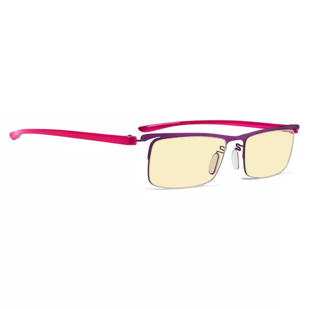 Semi-rimless Blue Light Blocking Glasses Women Men