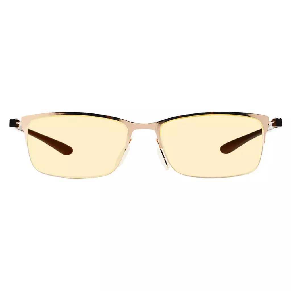 Metal Half-rim Blue Light Glasses Women Men