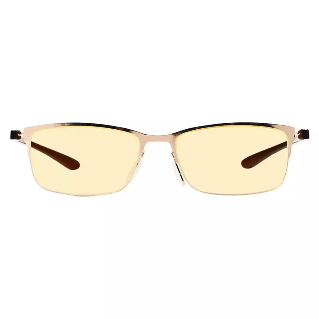 Metal Half-rim Blue Light Glasses Women Men